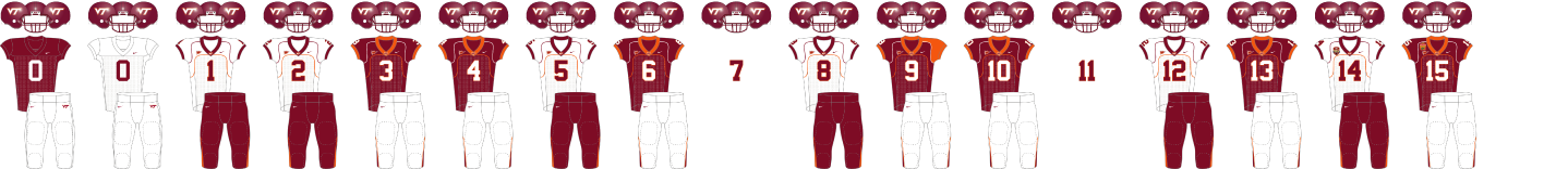 2005 Virginia Tech Totals