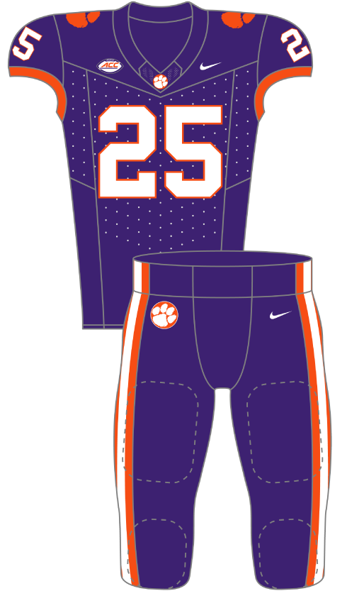 clemson 2025 Purple