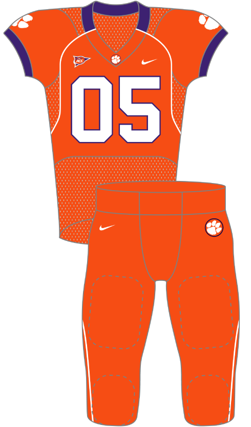 clemson 2005 orange