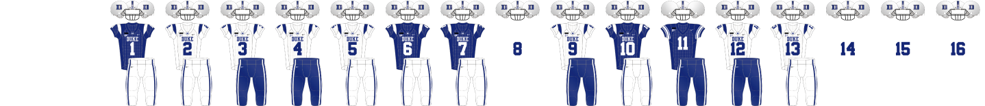 Duke 2007 Uniform Combinations