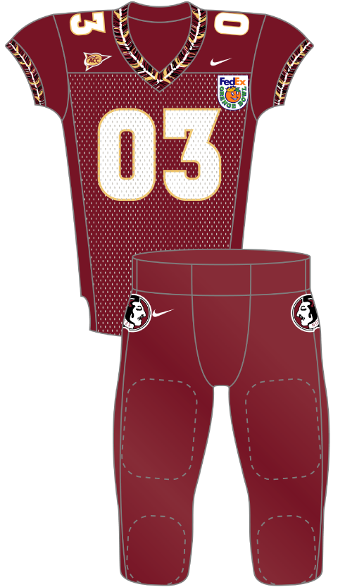 Florida State 2003 Garnet