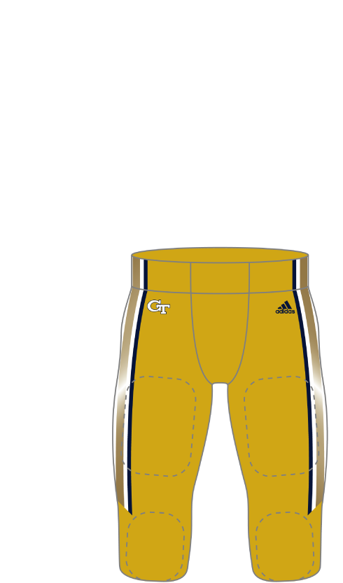 Georgia Tech 2024 Gold Uniform