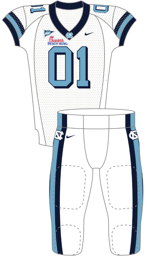 North Carolina 2013 White Uniform
