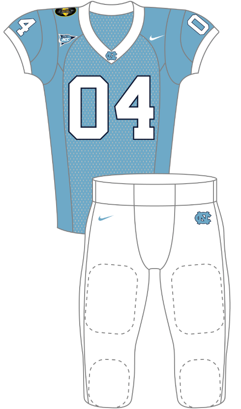 North Carolina 2004 Blue Uniform