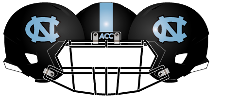 North Carolina 2013 Black Helmet