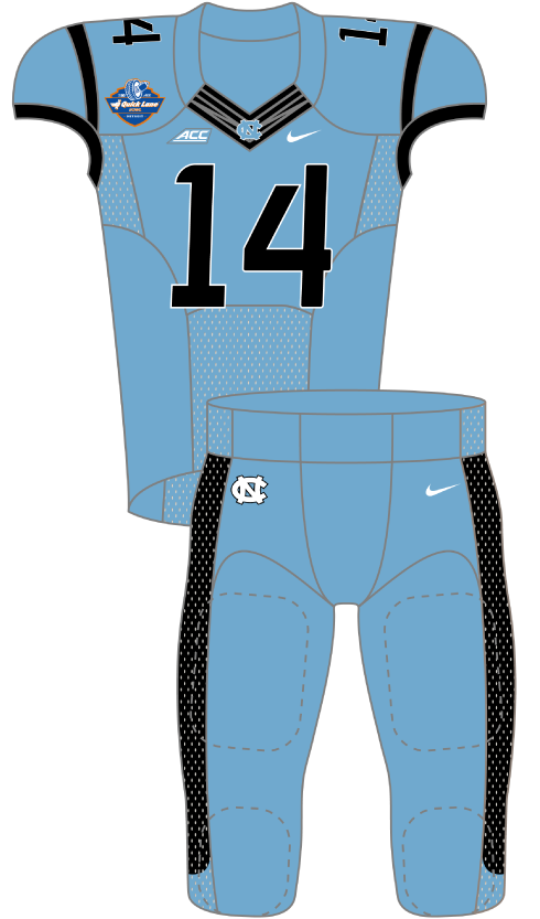 North Carolina 2014 Blue Uniform