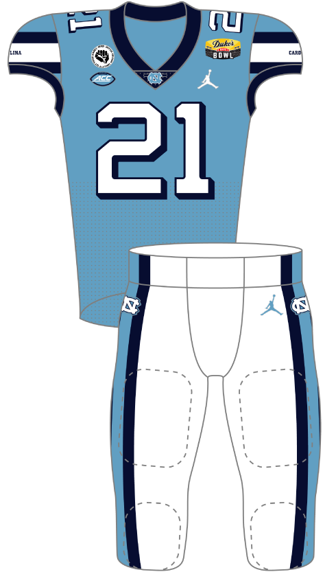 North Carolina 2021 Fauxback Uniform