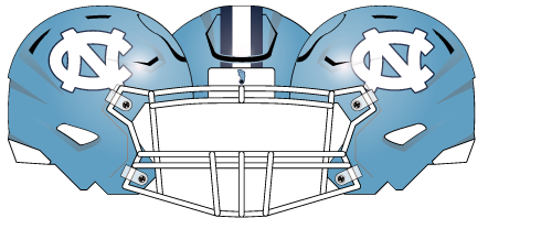 North Carolina 2021 Fauxback Helmet