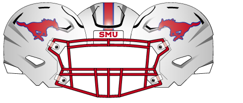 2025 White Helmet Red Mask Red Horse Red Stripe