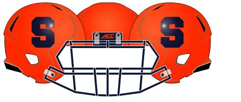 Syracuse 2014 Helmet Orange