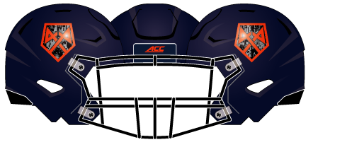 Syracuse 2017 Helmet Blue Camo