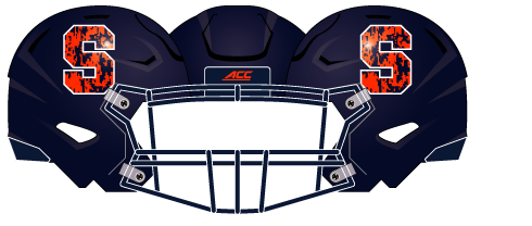 Syracuse 2018 Helmet Camo