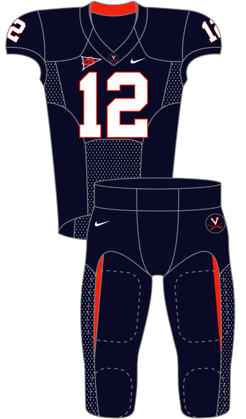 Virginia 2012 Blue Uniform