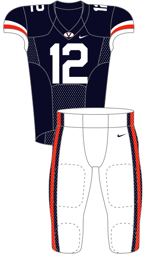 Virginia 2012 Retro Uniform