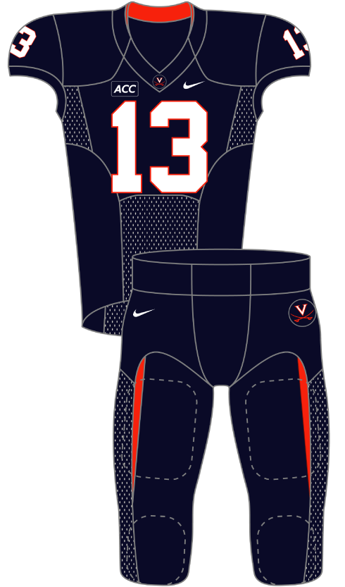 Virginia 2013 Blue Uniform