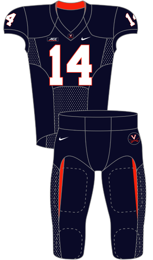 Virginia 2014 Blue Uniform