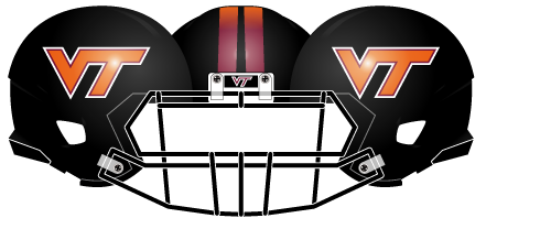 Virginia Tech 2010 Pro Combat Helmet