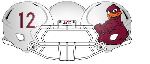 Virginia Tech 2012 Cartoon Turkey Helmet