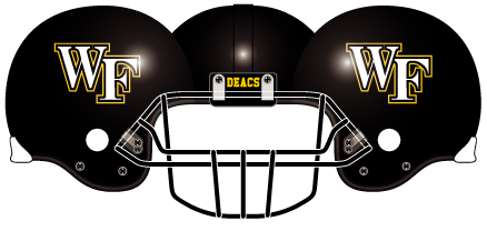 Wake Forest 1993 Black Helmet