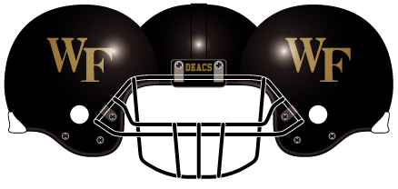 Wake Forest 2001 Helmet