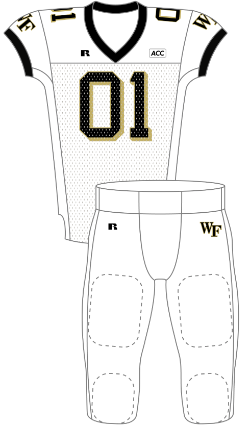 Wake Forest 2001 White