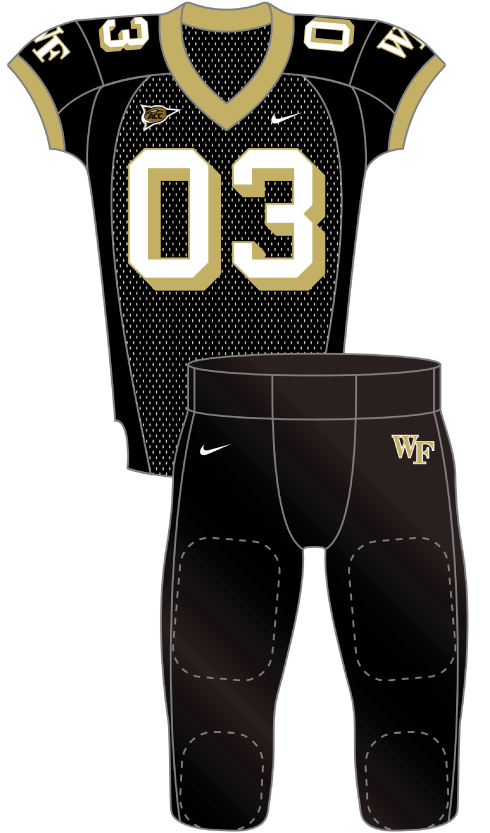 Wake Forest 2003 black