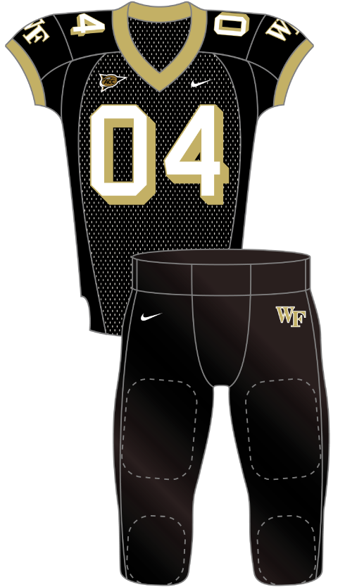 Wake Forest 2004 black