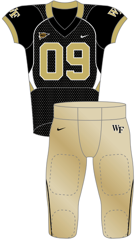 Wake Forest 2009 black