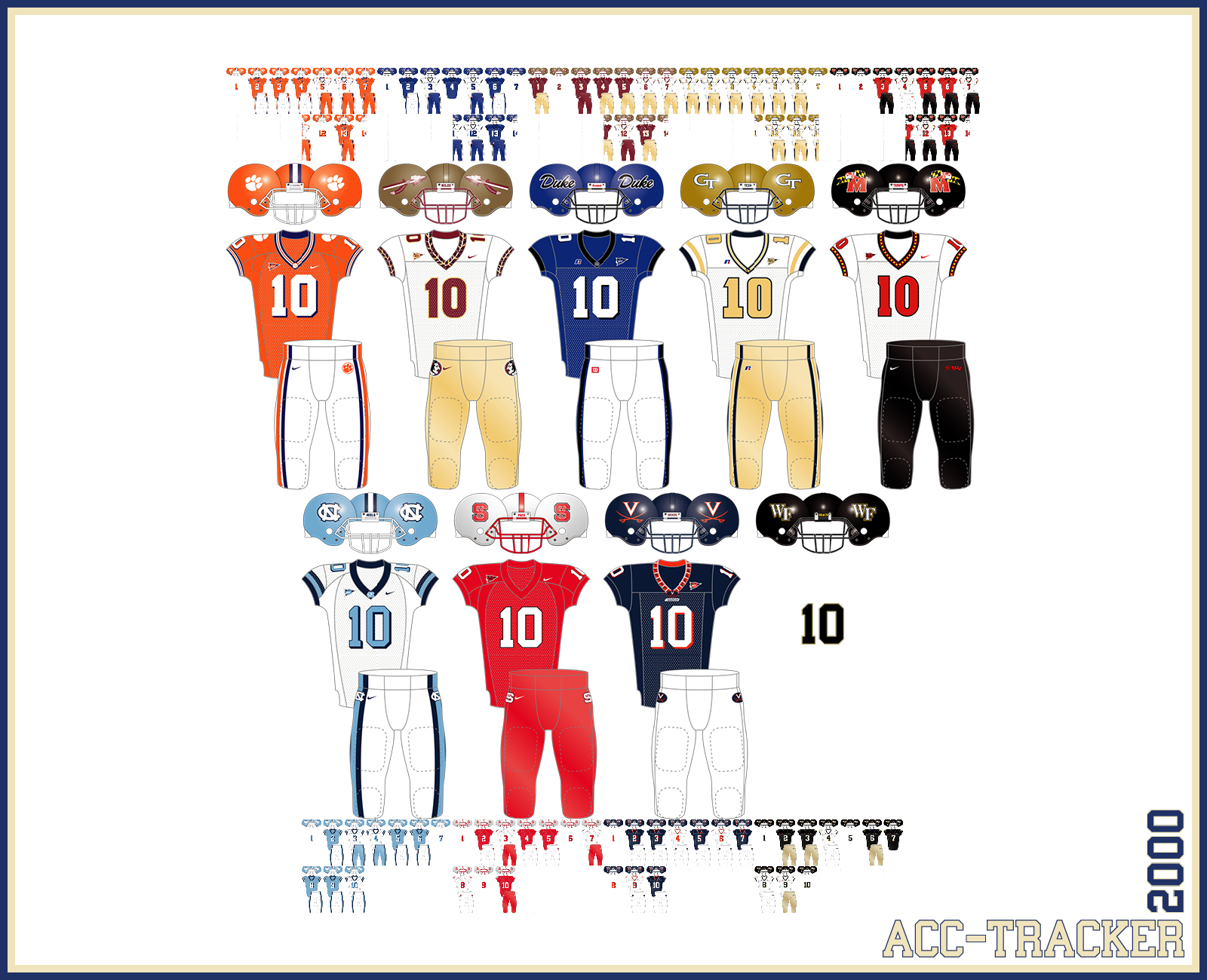 week 10 totals