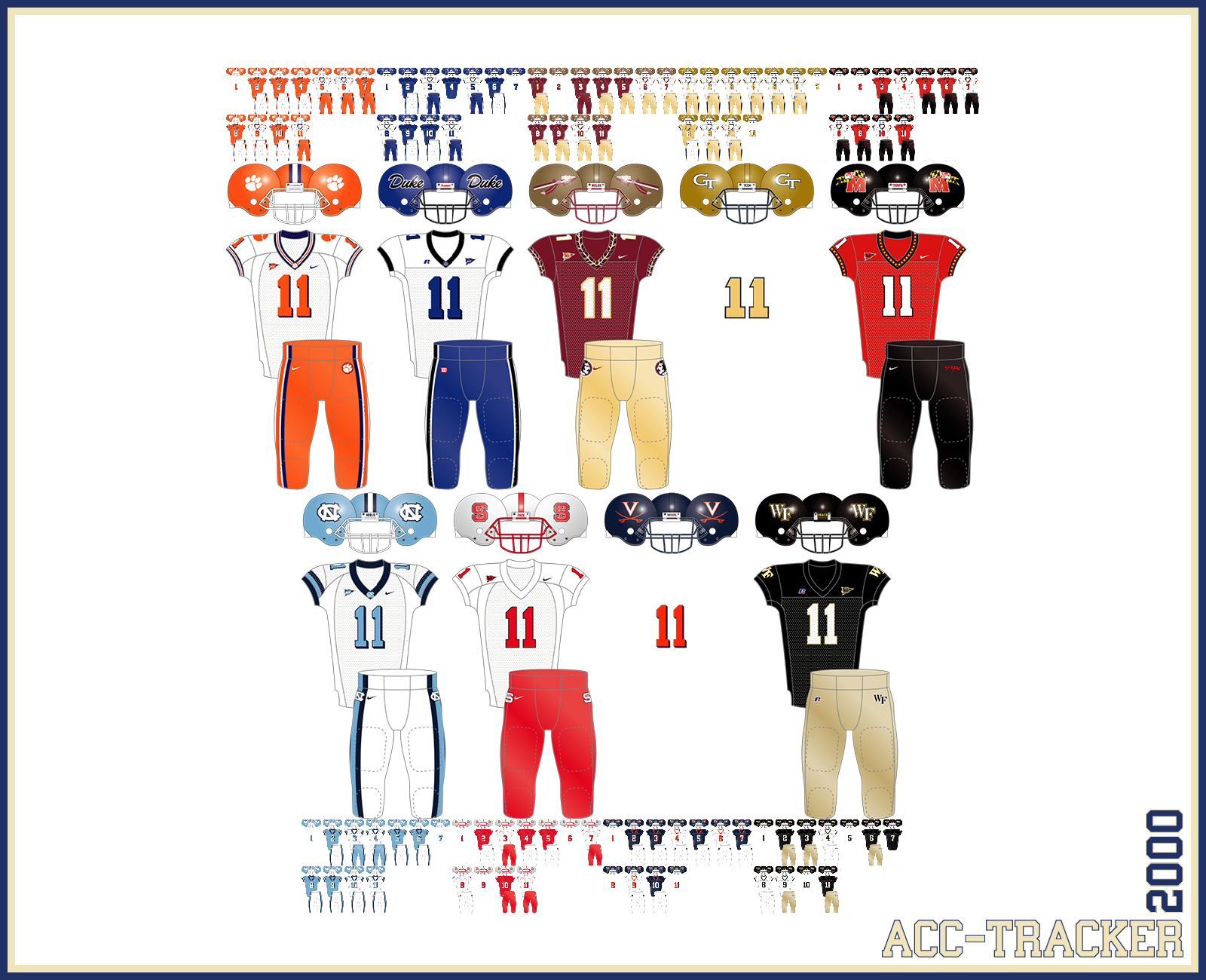 week 11 totals