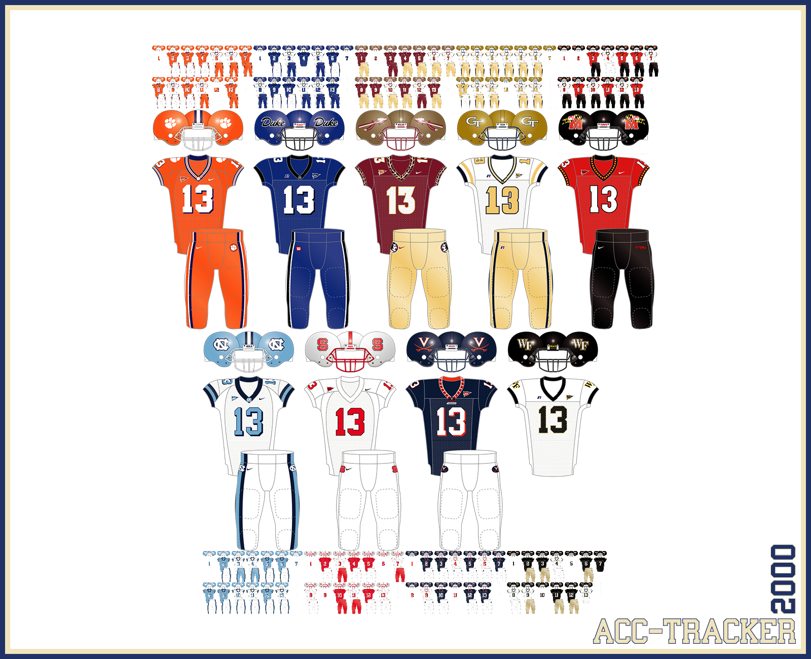 week 13 totals