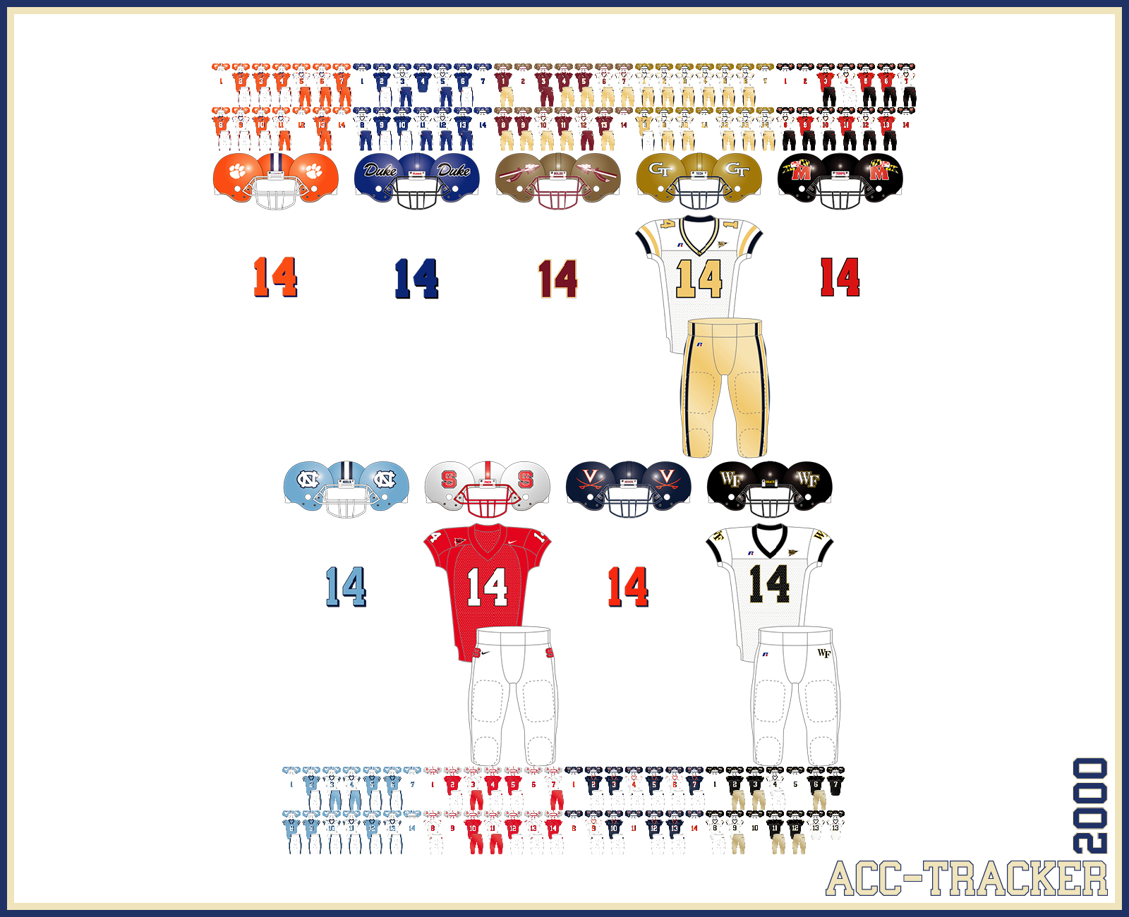 week 14 totals