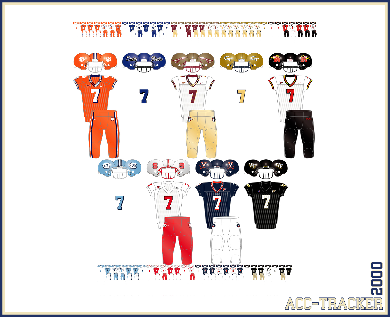 week 7 totals